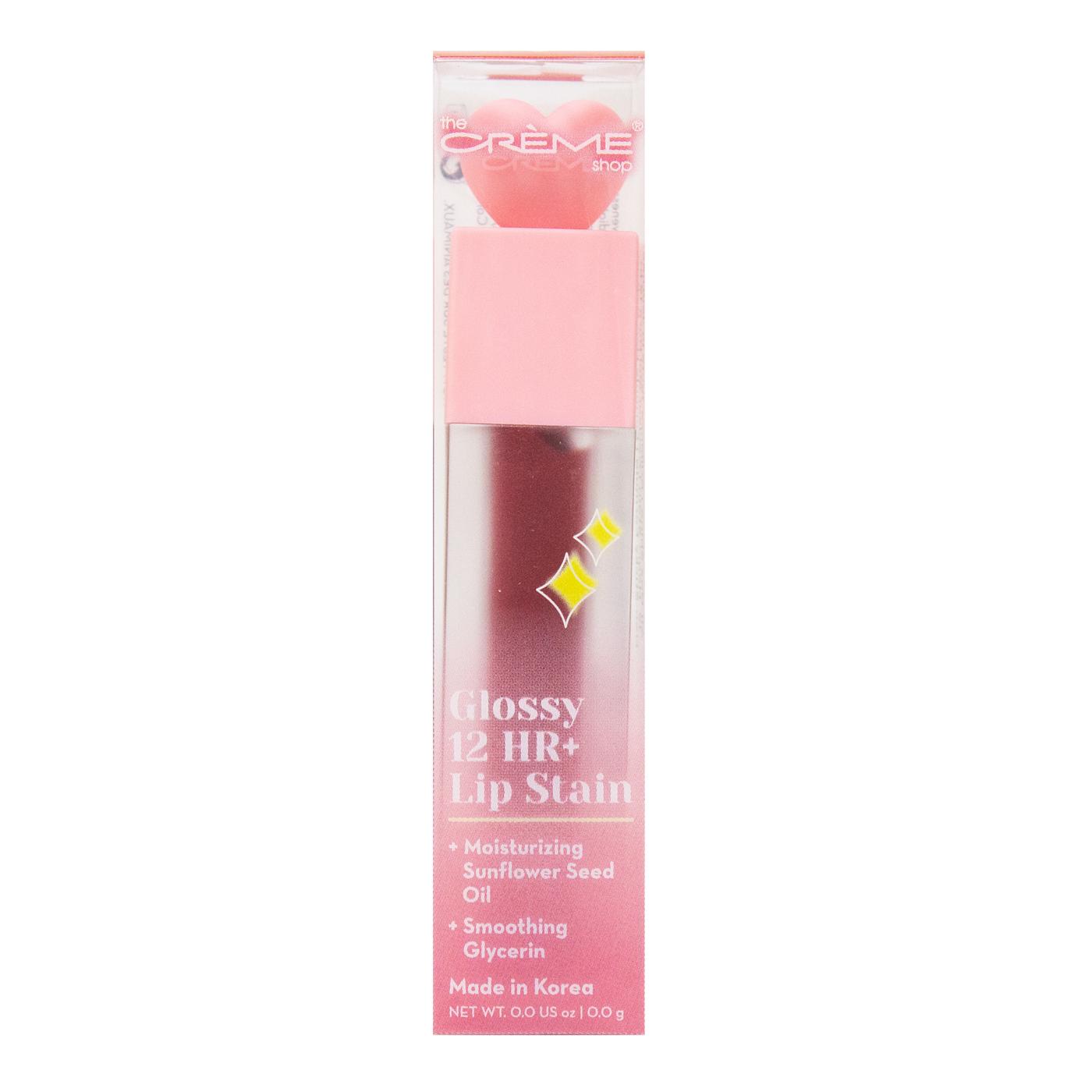 The Crème Shop Glossy 12 Hour Plus Lip Stain - Love Punch ; image 1 of 2