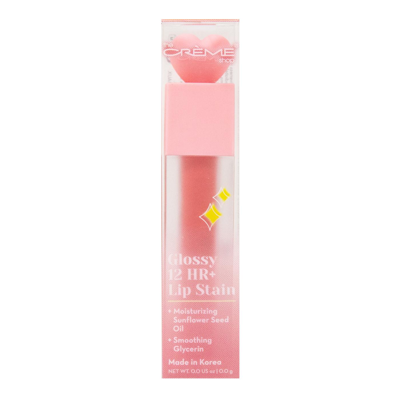 The Crème Shop Glossy 12 Hour Plus Lip Stain - Smitten ; image 1 of 2