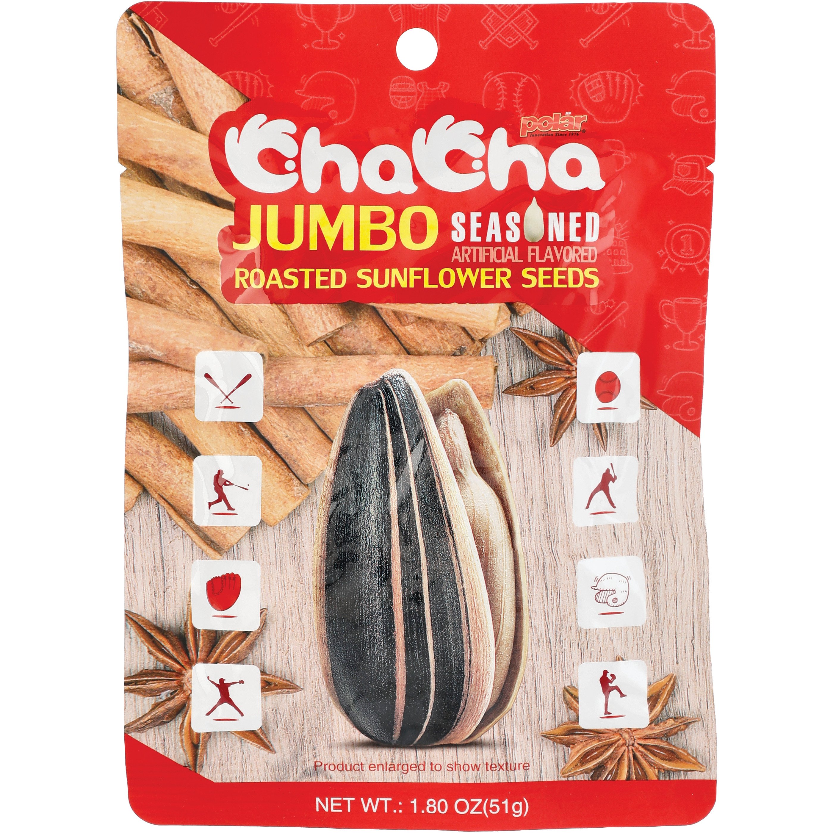Chacha Seasoned Jumbo Roasted Sunflower Seeds Shop Chips at HEB