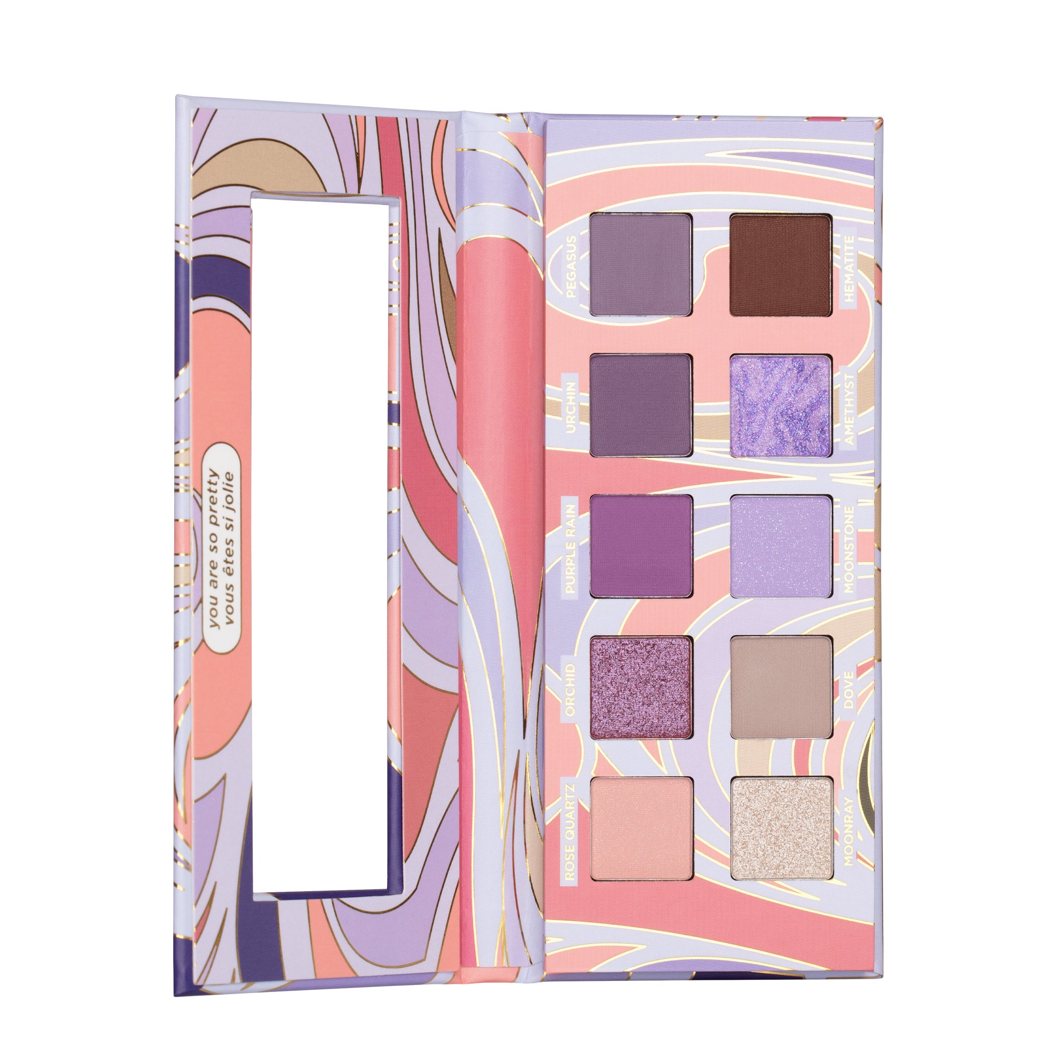 Pacifica Tigerauge Lidschatten-Palette – 6 Farben, Mit Hanföl, Matte & Schimmernde Nuancen, 4,3 G
