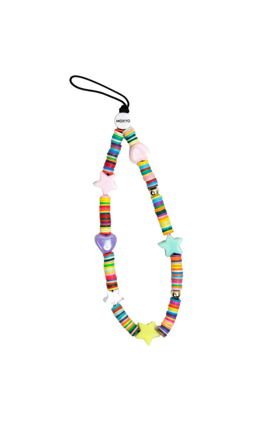 Moxyo Beaded Phone Charm Star/Heart Shop Phone cases & stands at HEB