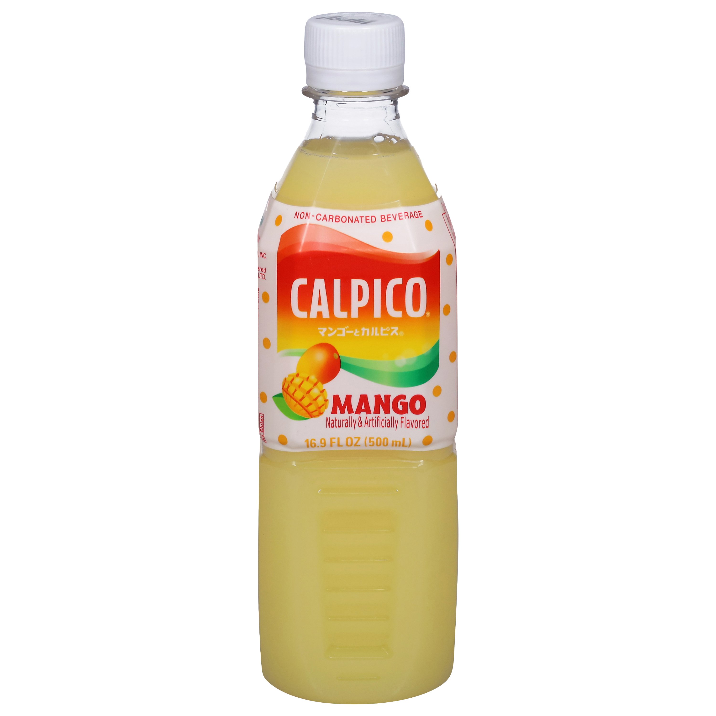 Calpico Non-Carbonated Mango Beverage, 16.9 oz