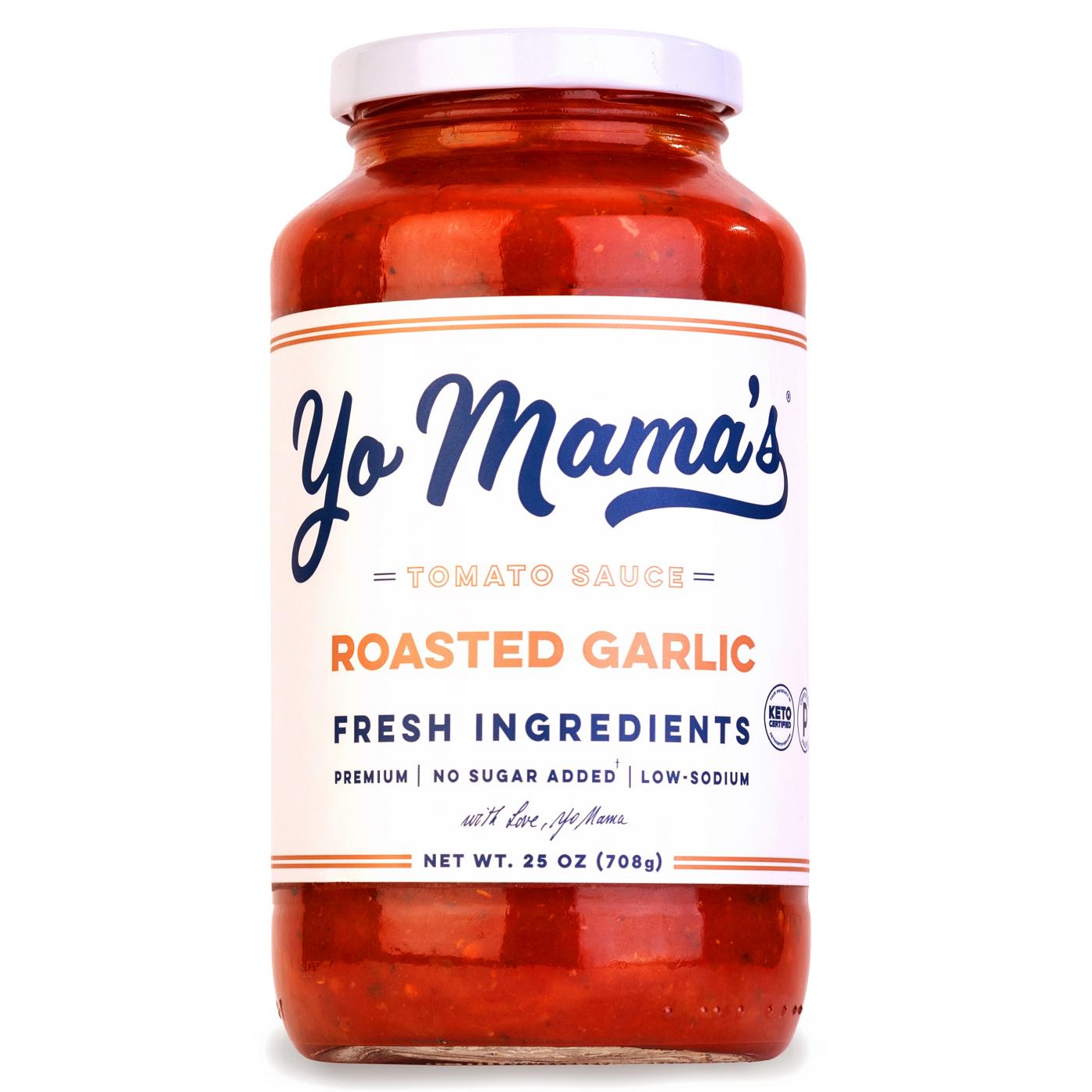 Yo Mama's Roasted Garlic Tomato Sauce; image 1 of 8