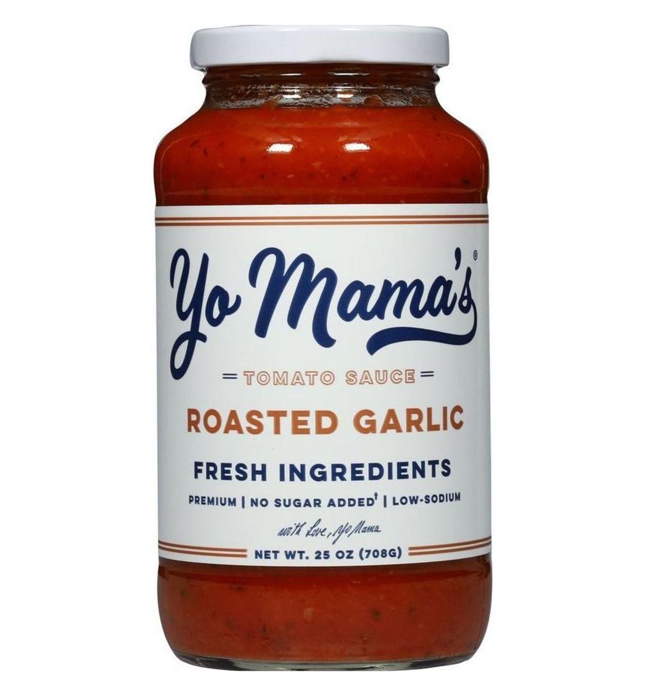 Yo Mama's Roasted Garlic Tomato Sauce; image 1 of 8