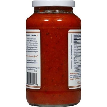 Yo Mama's Roasted Garlic Tomato Sauce, 25 oz