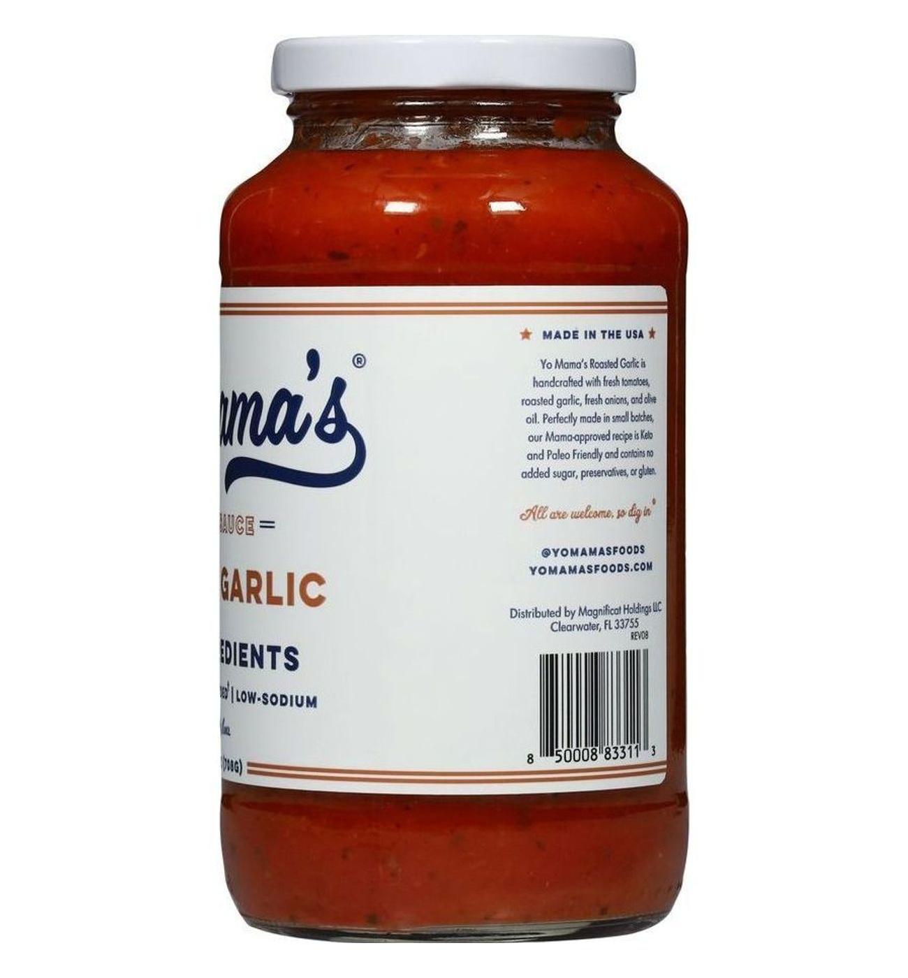 Yo Mama's Roasted Garlic Tomato Sauce; image 4 of 8