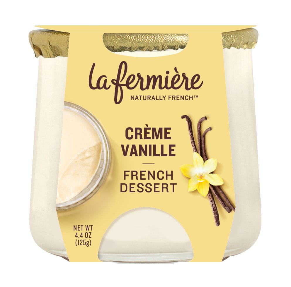 La Fermiere Creme Chocolate French Dessert, 4.4 oz | Central