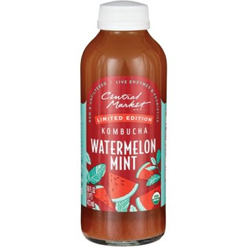 Central Market Organic Kombucha - Watermelon Mint