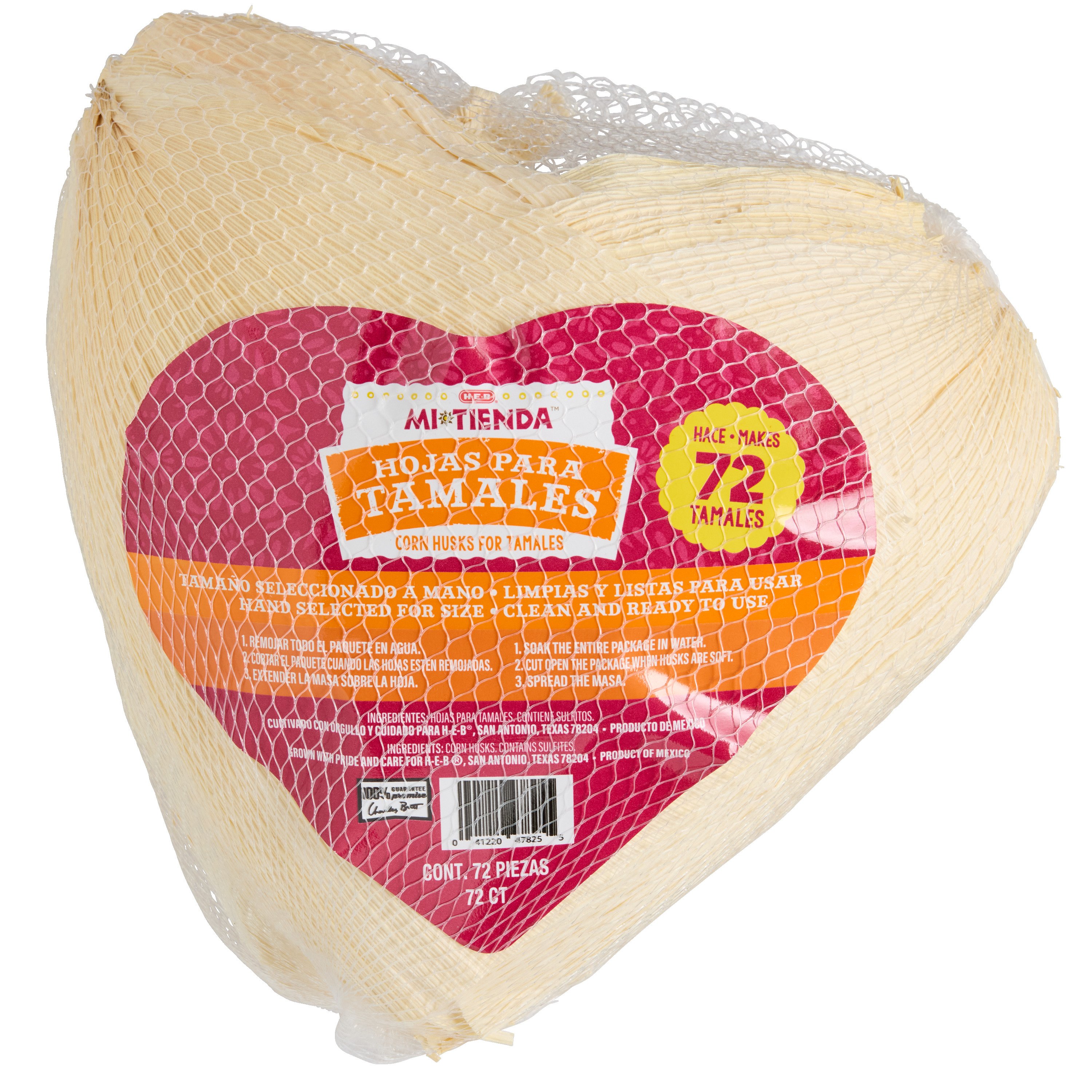 H-E-B Mi Tienda Hojas para Tamales - Corn Husks for Tamales, 72 ct