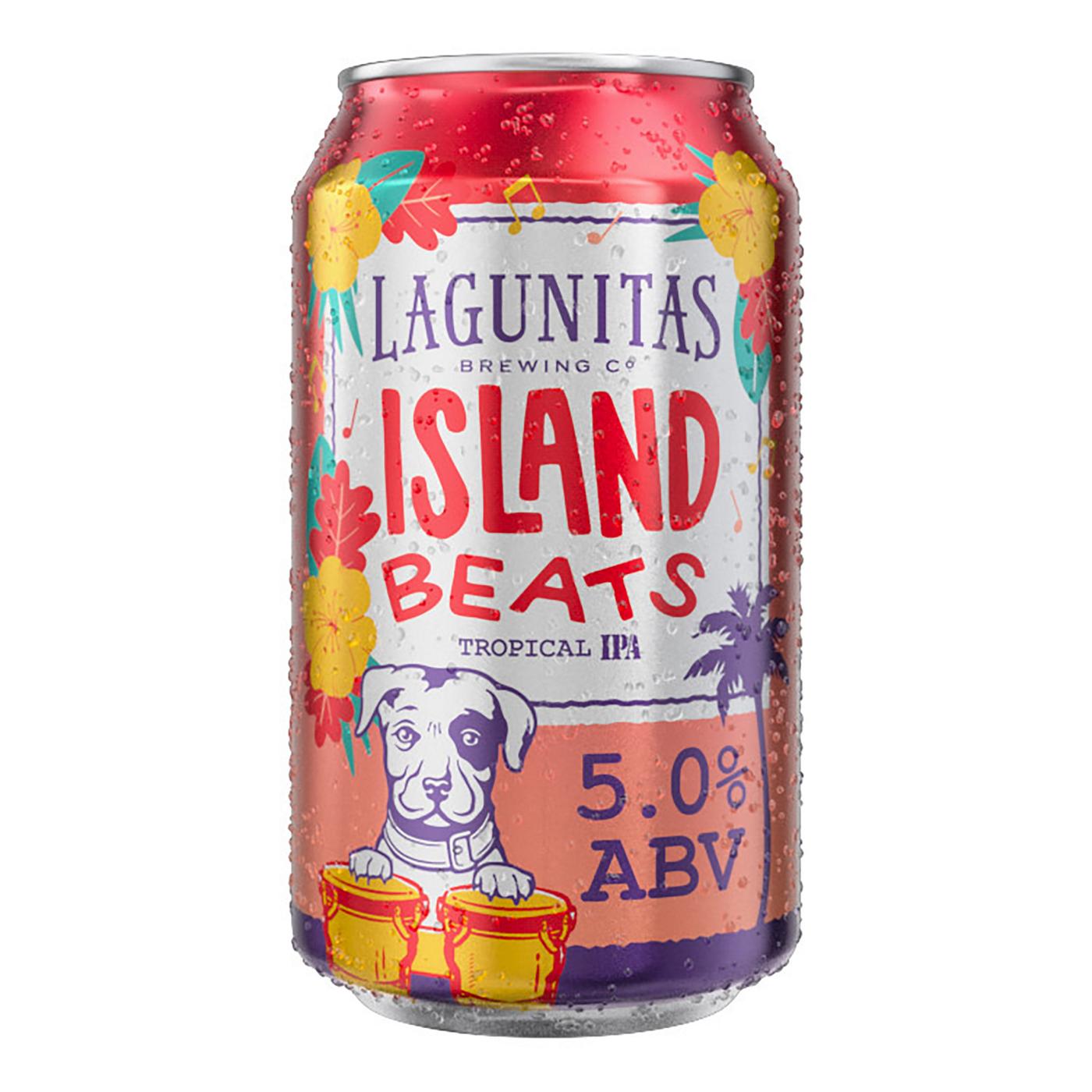 Lagunitas Island Beats Tropical IPA Beer 6 pk Cans; image 2 of 2