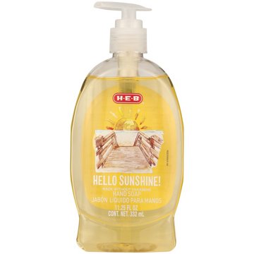 H-E-B Liquid Hand Soap - Hello Sunshine, 11.25 oz