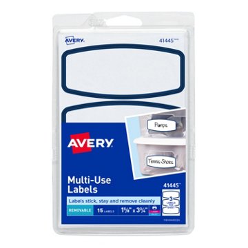 Avery Multi-Use Arched Reusable Labels, 15 ct