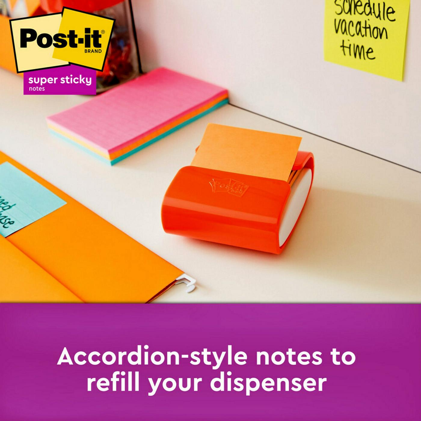 Post-it Super Sticky Dispenser Notes - Energy Boost Collection, 540 Ct; image 2 of 3