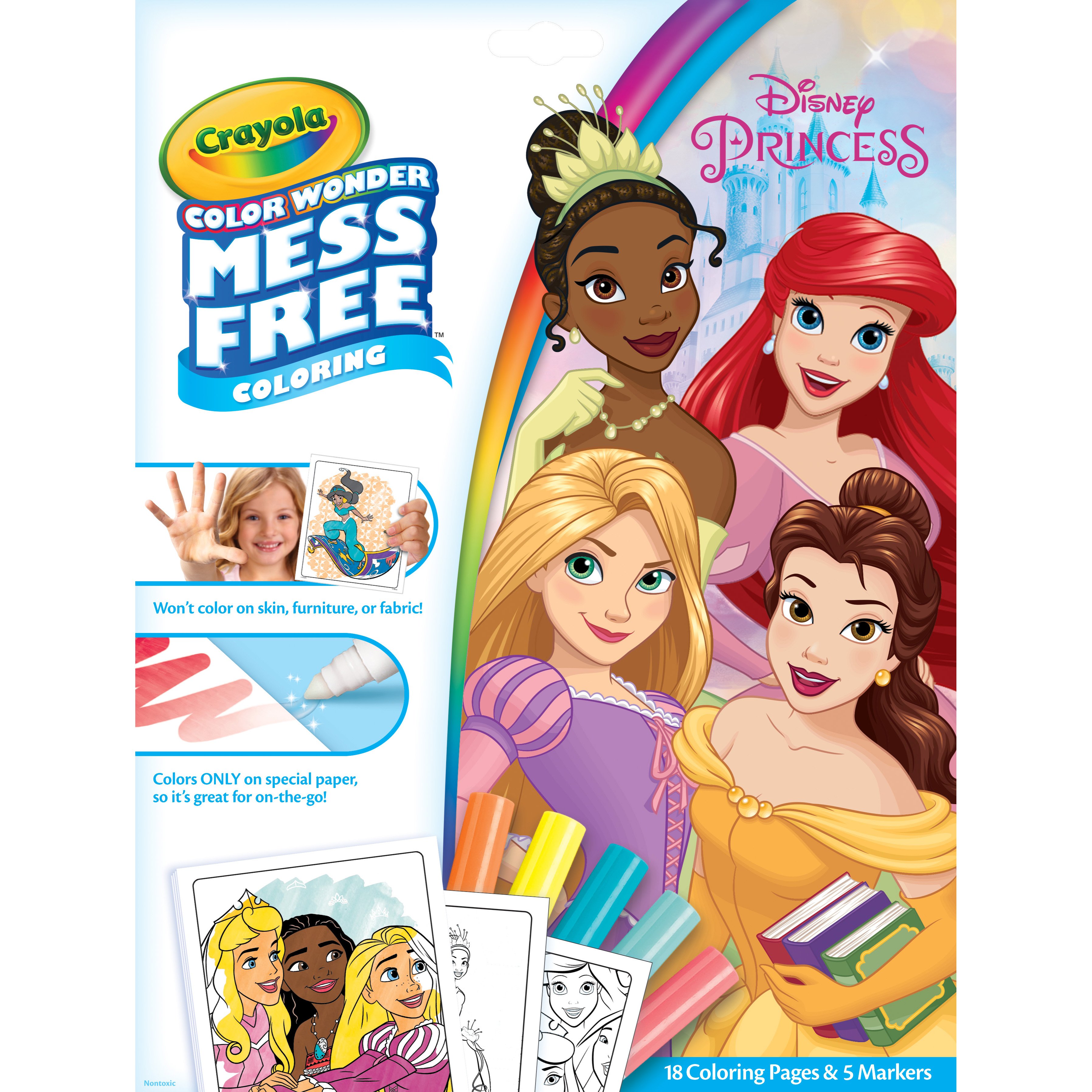 Crayola Color Wonder Mess Free Coloring Kit - Disney Princess