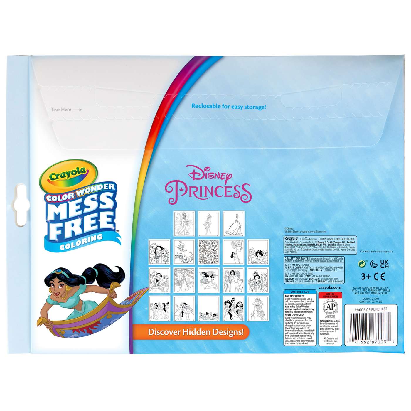 Crayola Color Wonder Mess Free Coloring Kit - Disney Princess; image 2 of 3