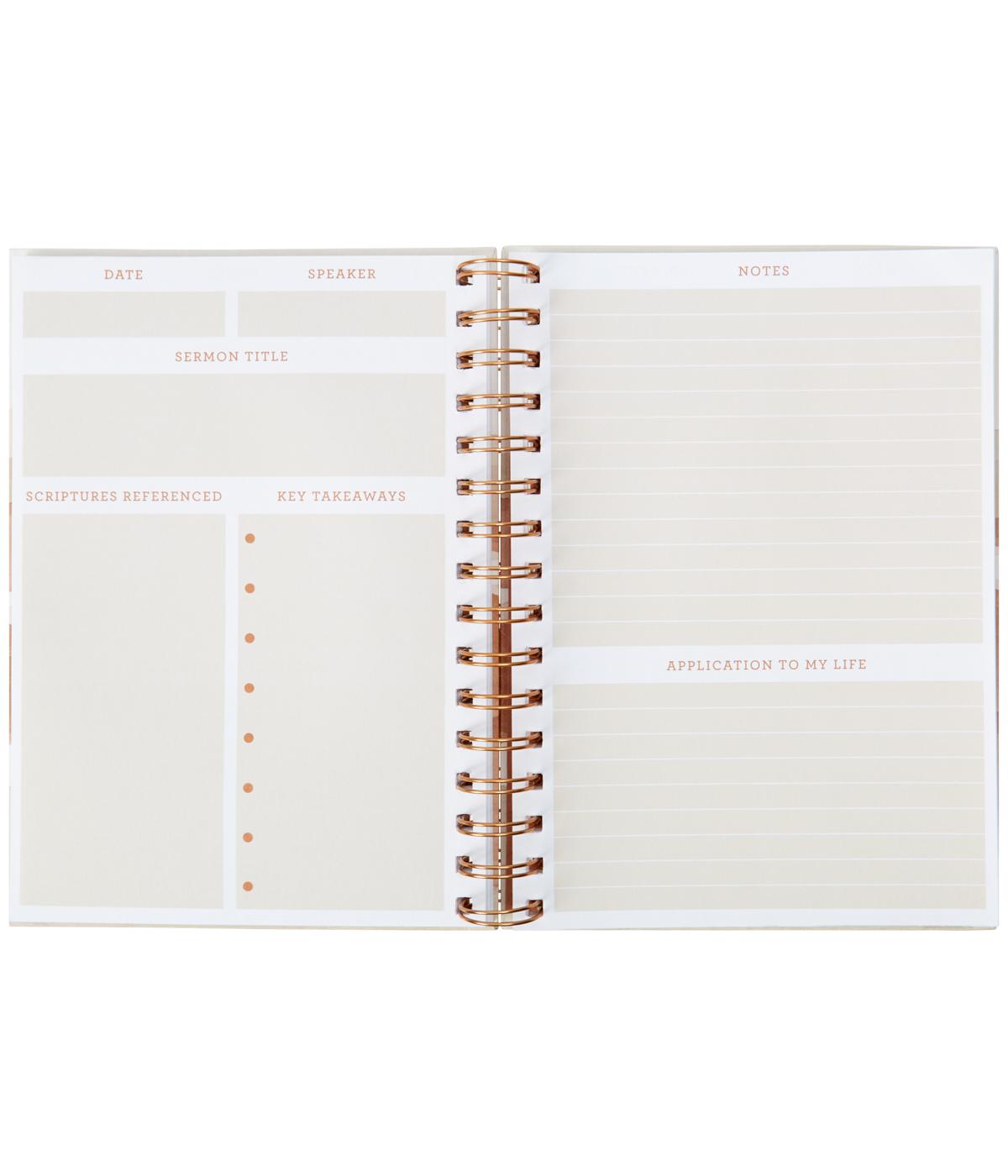 C.R. Gibson Church Notes Mountains Twin Wire Lined Journal; image 3 of 3