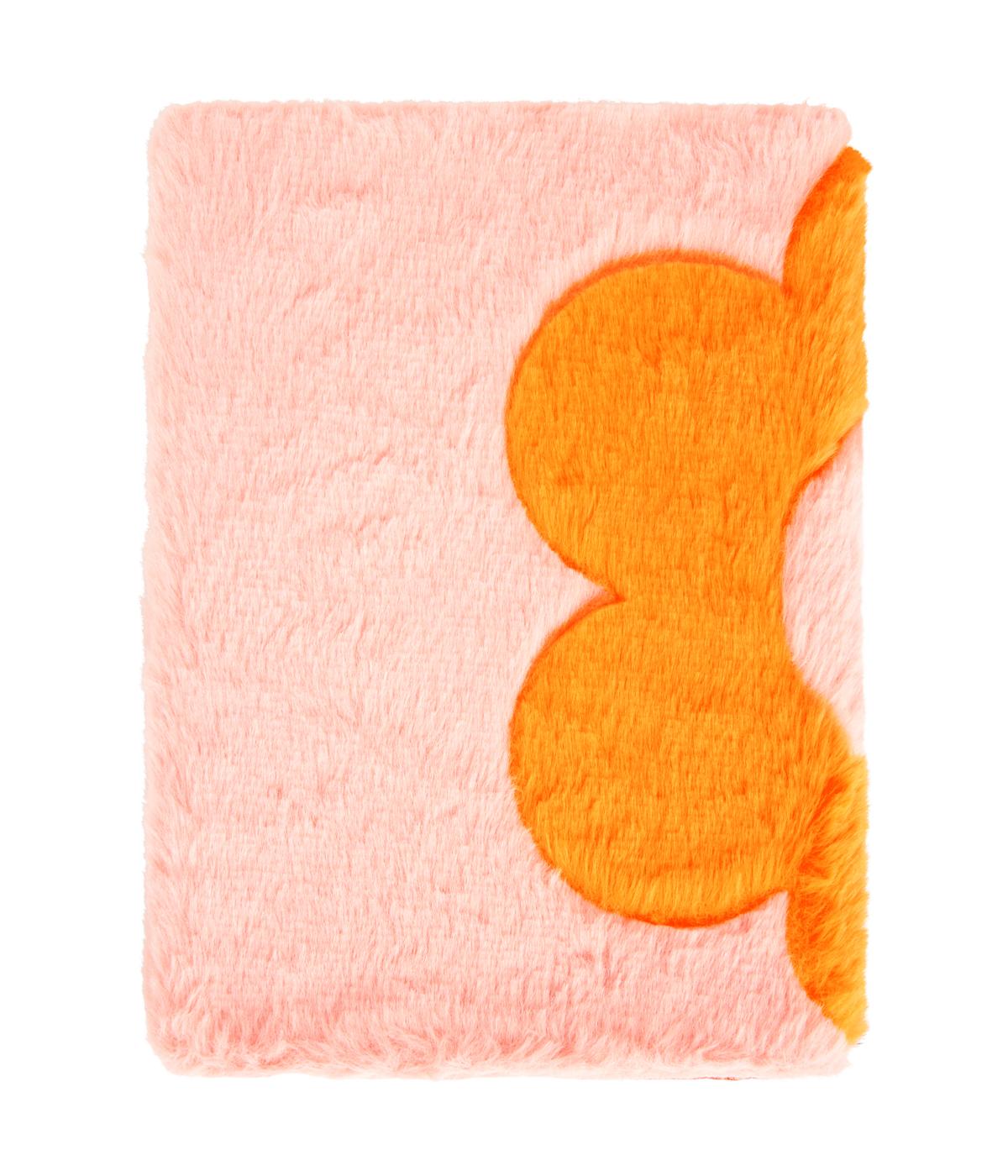 C.R. Gibson Flower Tri-Fold Furry Lined Journal; image 2 of 3