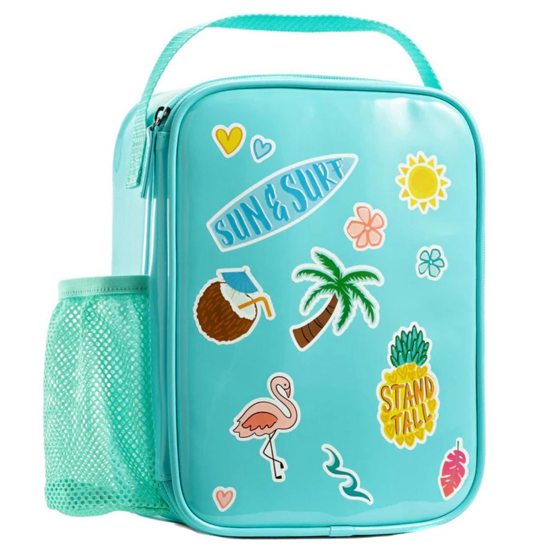 Fit + Fresh Hayden D.I.Y. Kids Lunch Bag Tropical Aqua Shop Lunch boxes at HEB