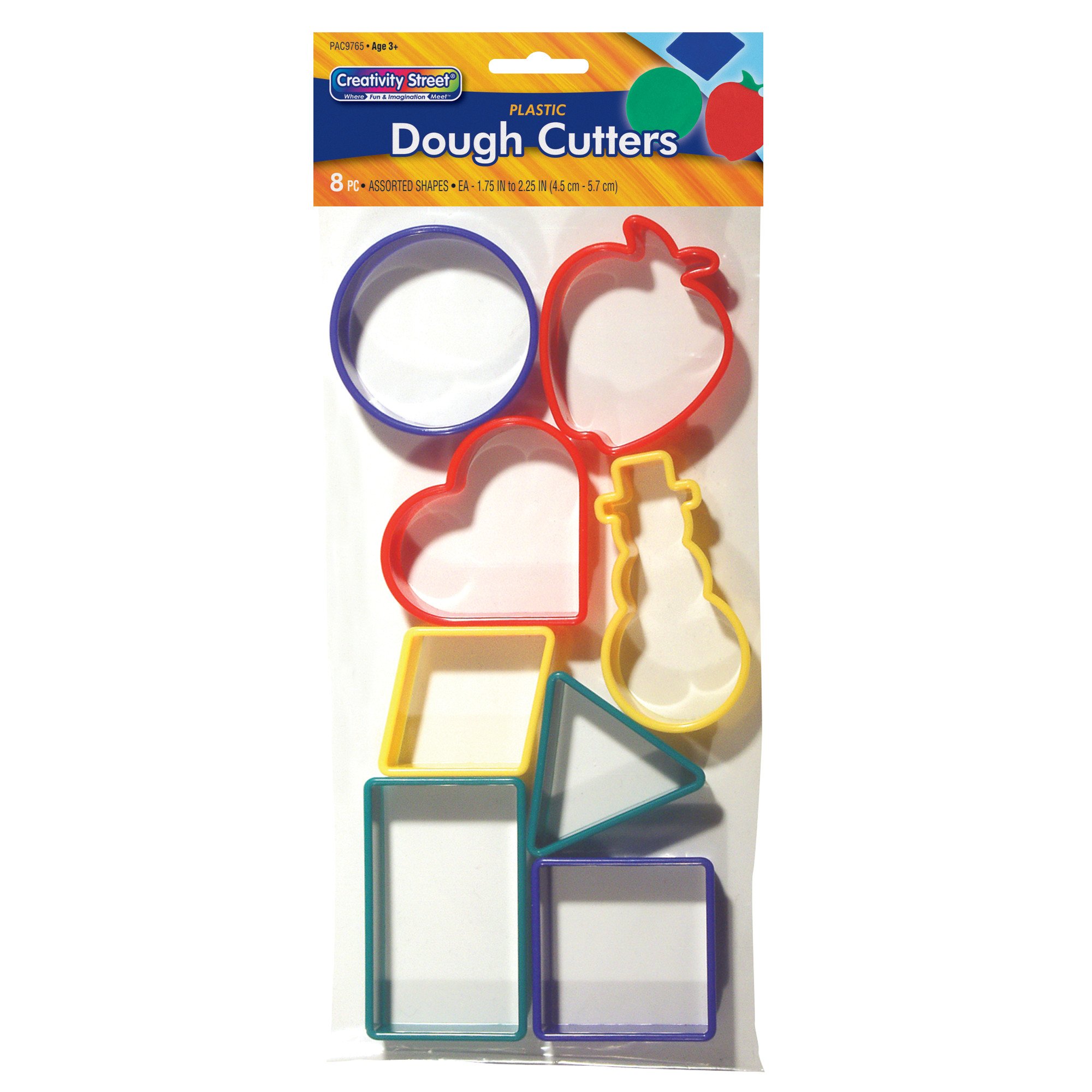 Creativity Street Assorted Shape Reusable Clay Dough Cutters Shop Craft basics at HEB