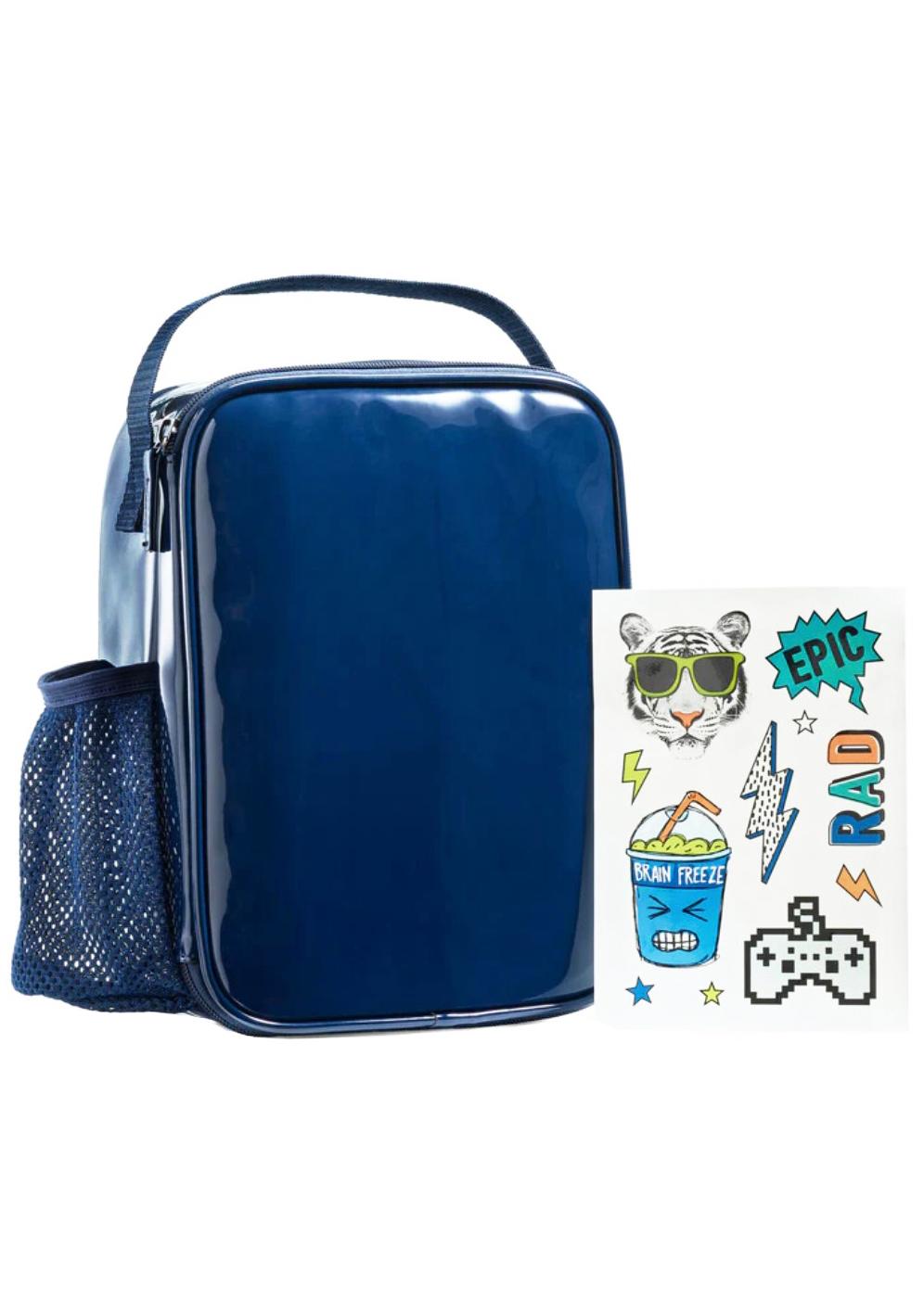 Fit + Fresh Hayden D.I.Y. Kids Lunch Bag - Navy - Shop Lunch boxes at H-E-B