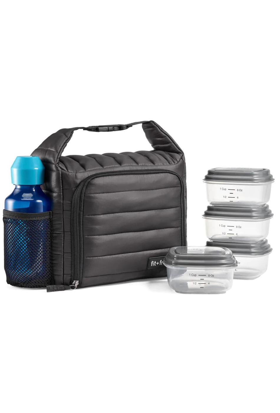 Fit + Fresh Willow Quilted Insulated Kids Lunch Kit - Ombre Blue - Shop  Lunch Boxes at H-E-B