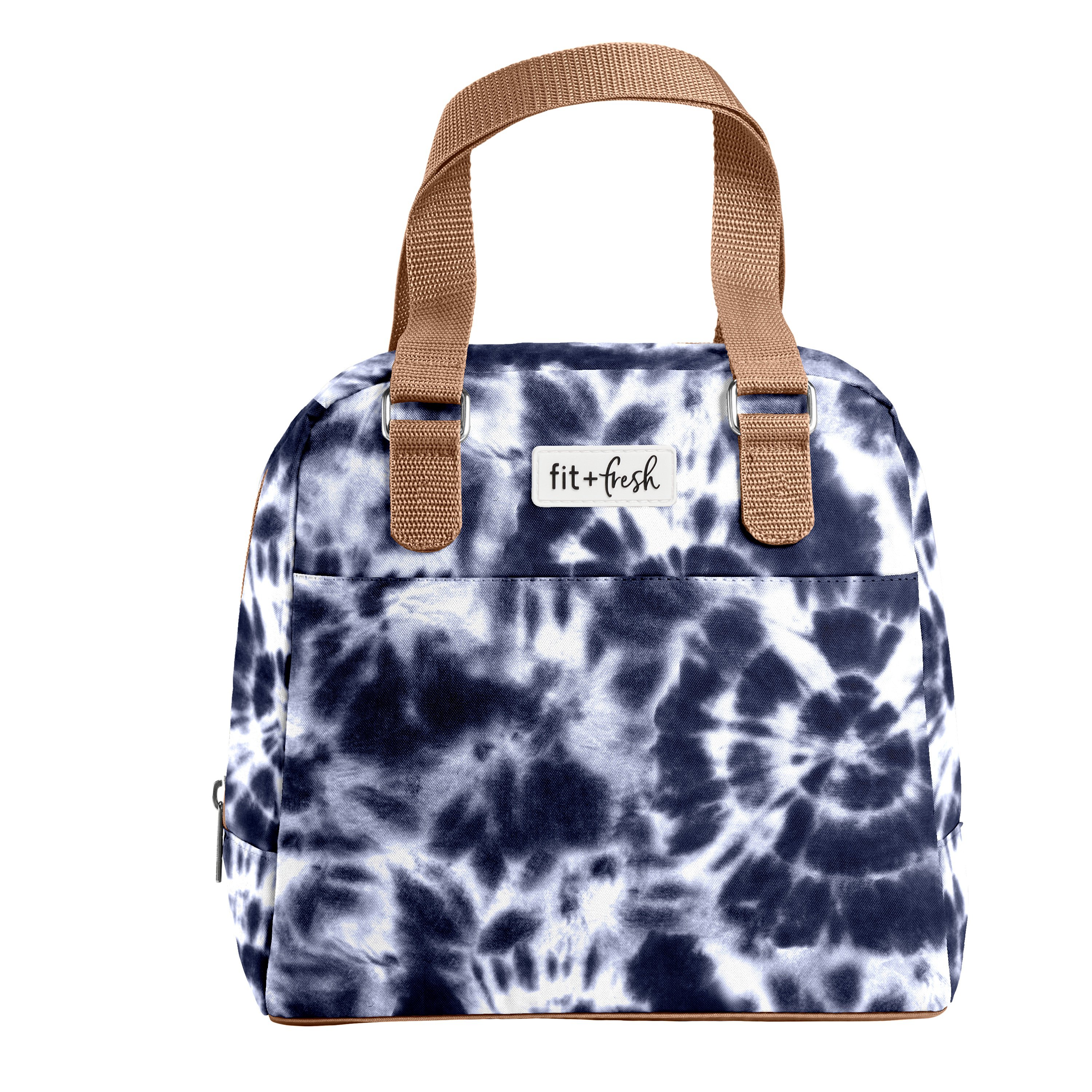 Fit + Fresh Minneola Insulated Lunch Bag Blue Tie Dye Shop Lunch
