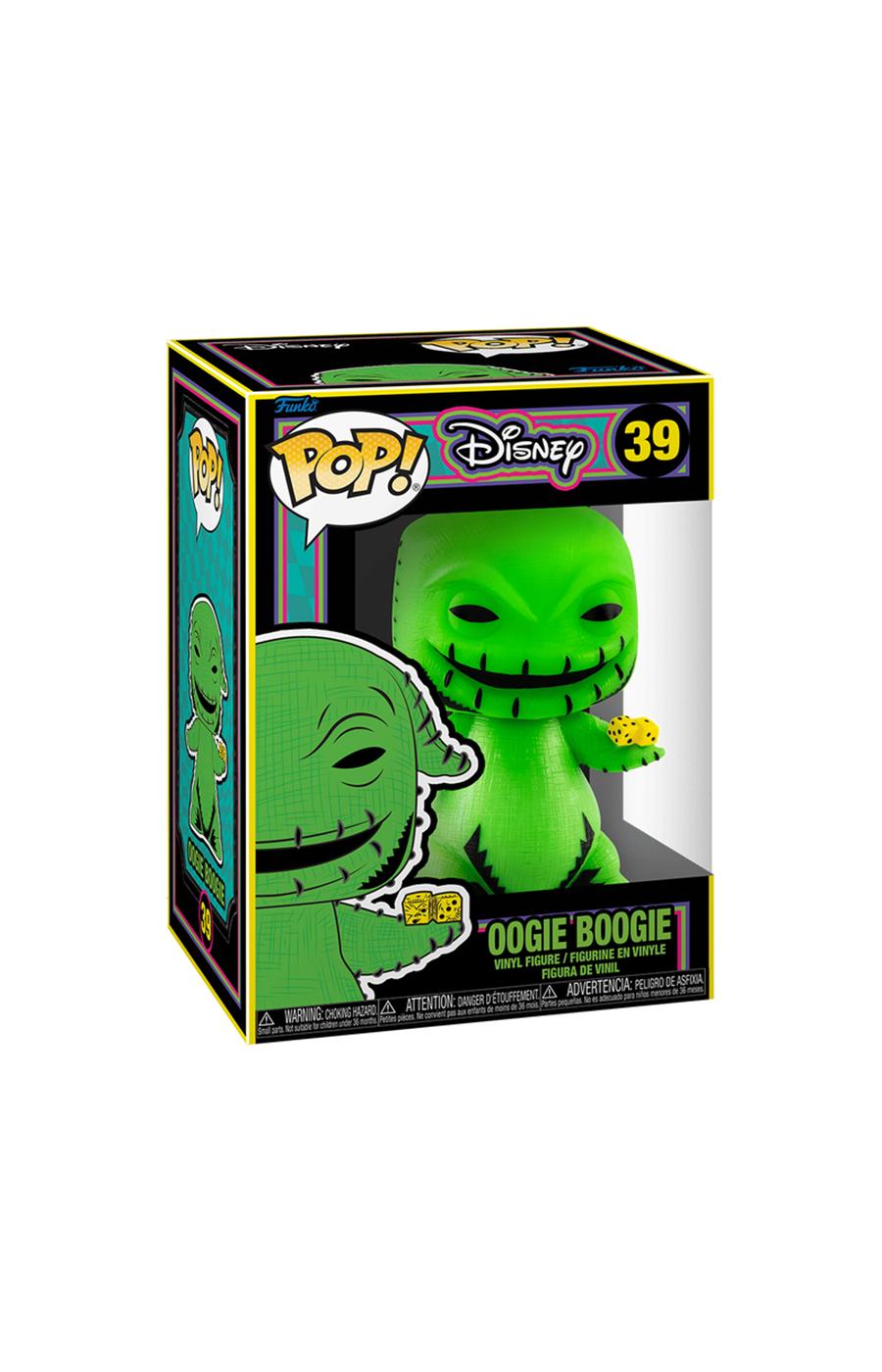 Funko Pop! The Nightmare Before Christmas Oogie Boogie Black Light Vinyl Figure; image 2 of 2