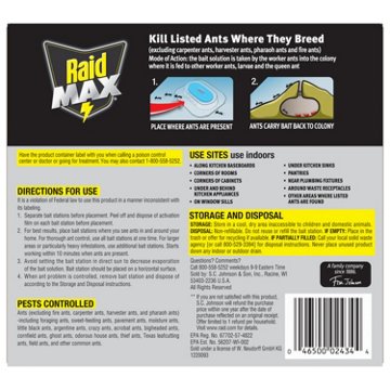 Raid MAX Liquid Ant Baits, 4 ct