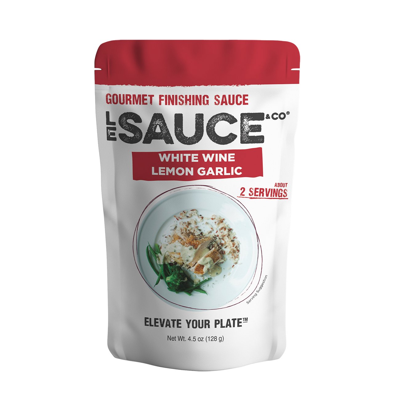 Le Sauce & Co. White Wine Lemon Garlic Sauce Shop Specialty sauces at