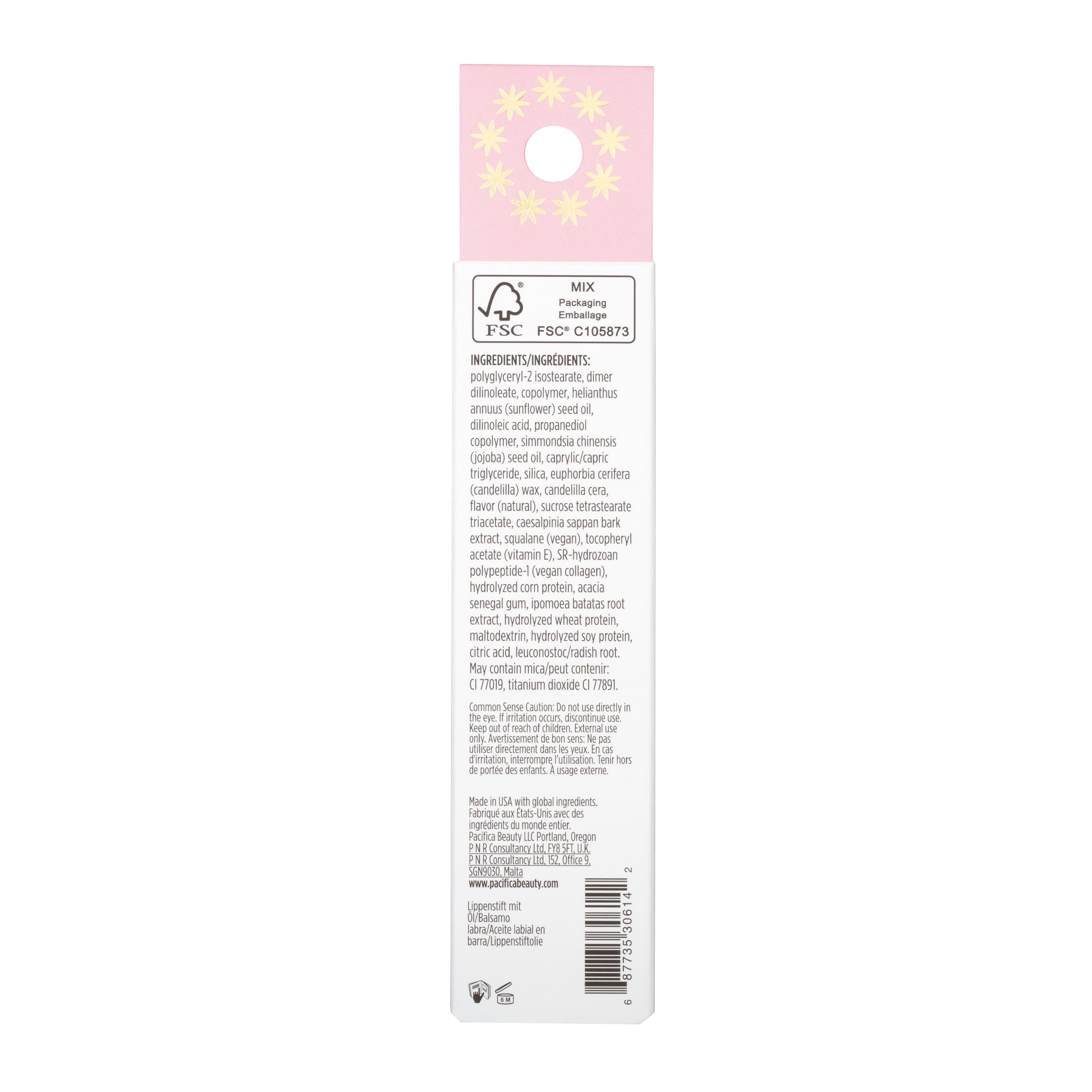 Pacifica Vegan Collagen Complex Lip Balm - Shop Lip Balm & Treatments ...