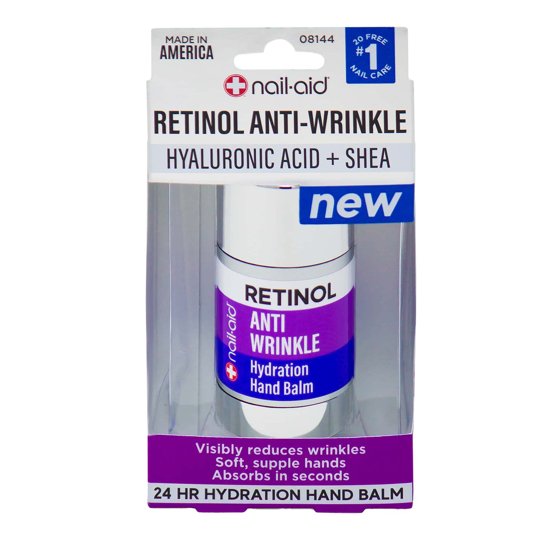 Nail Aid Retinol AntiWrinkle Hydration Hand Balm Shop Treatments at
