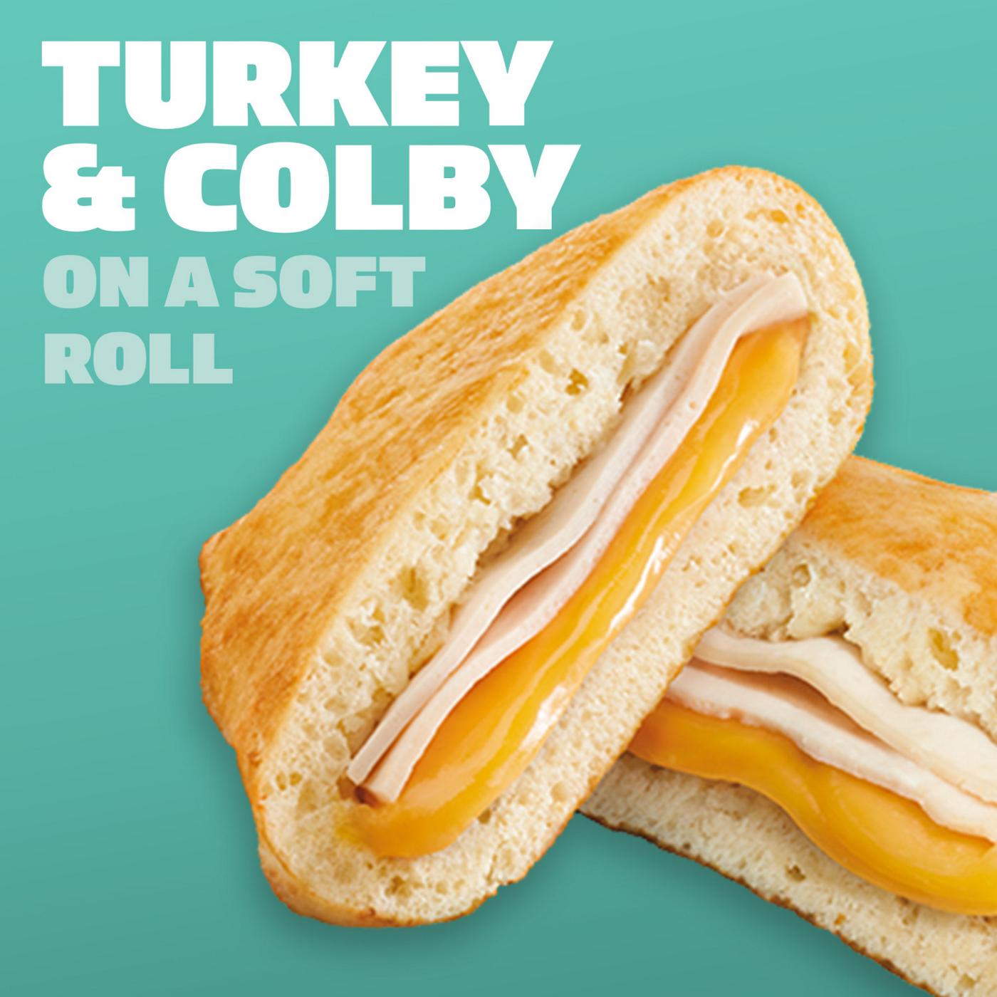 Hot Pockets Deliwich Frozen Sandwiches - Turkey & Colby; image 4 of 6