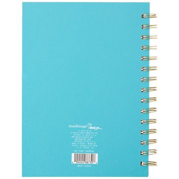 C.R. Gibson Happy Twin Wire Spiral Journal, 6" x 8"