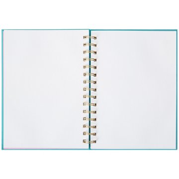 C.R. Gibson Happy Twin Wire Spiral Journal, 6" x 8"