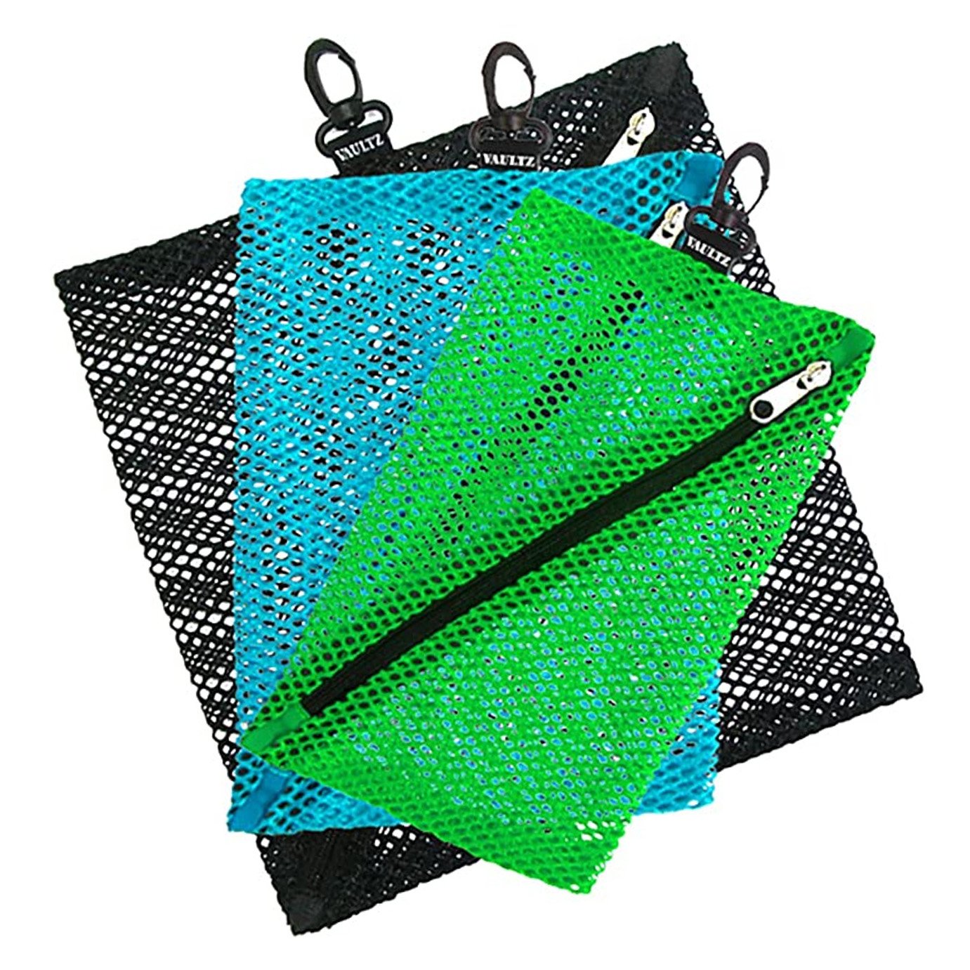 Vaultz Assorted Mesh Storage Bags with Zipper Shop Pencil cases at HEB
