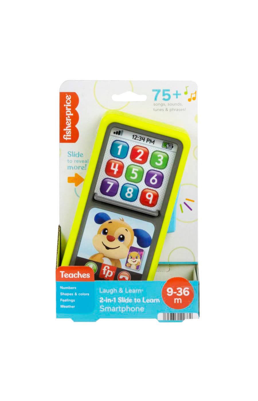 Fisher-Price Laugh & Learn 2-in-1 Slide To Learn Smartphone - Shop Baby  Toys at H-E-B