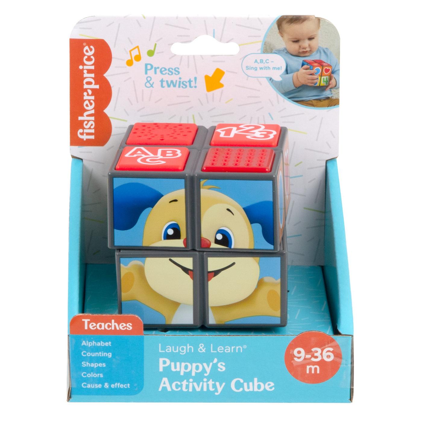 Fisher-Price Laugh & Learn Puppy's Activity Cube; image 1 of 3