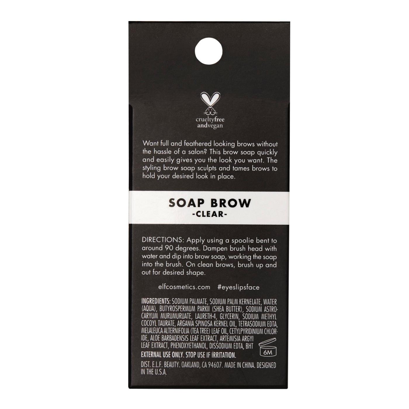 e.l.f. Soap Brow - Clear; image 2 of 5
