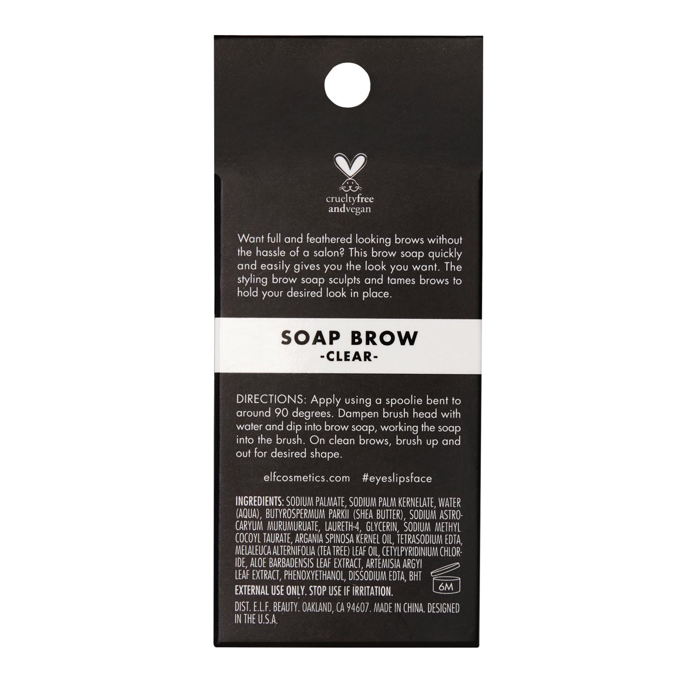e.l.f. Soap Brow - Clear; image 4 of 5
