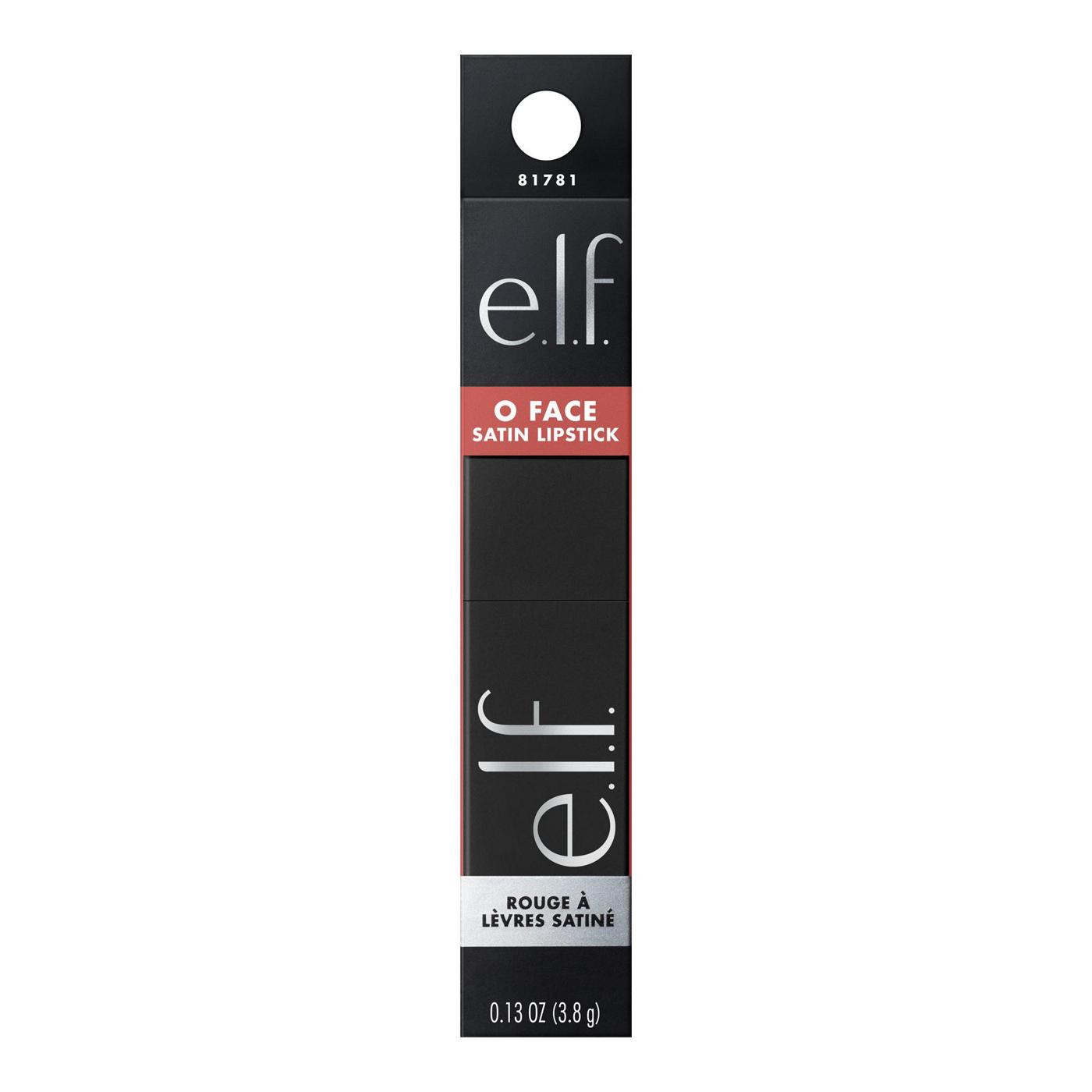 e.l.f. O-Face Satin Lipstick - Standing Ovation; image 1 of 10