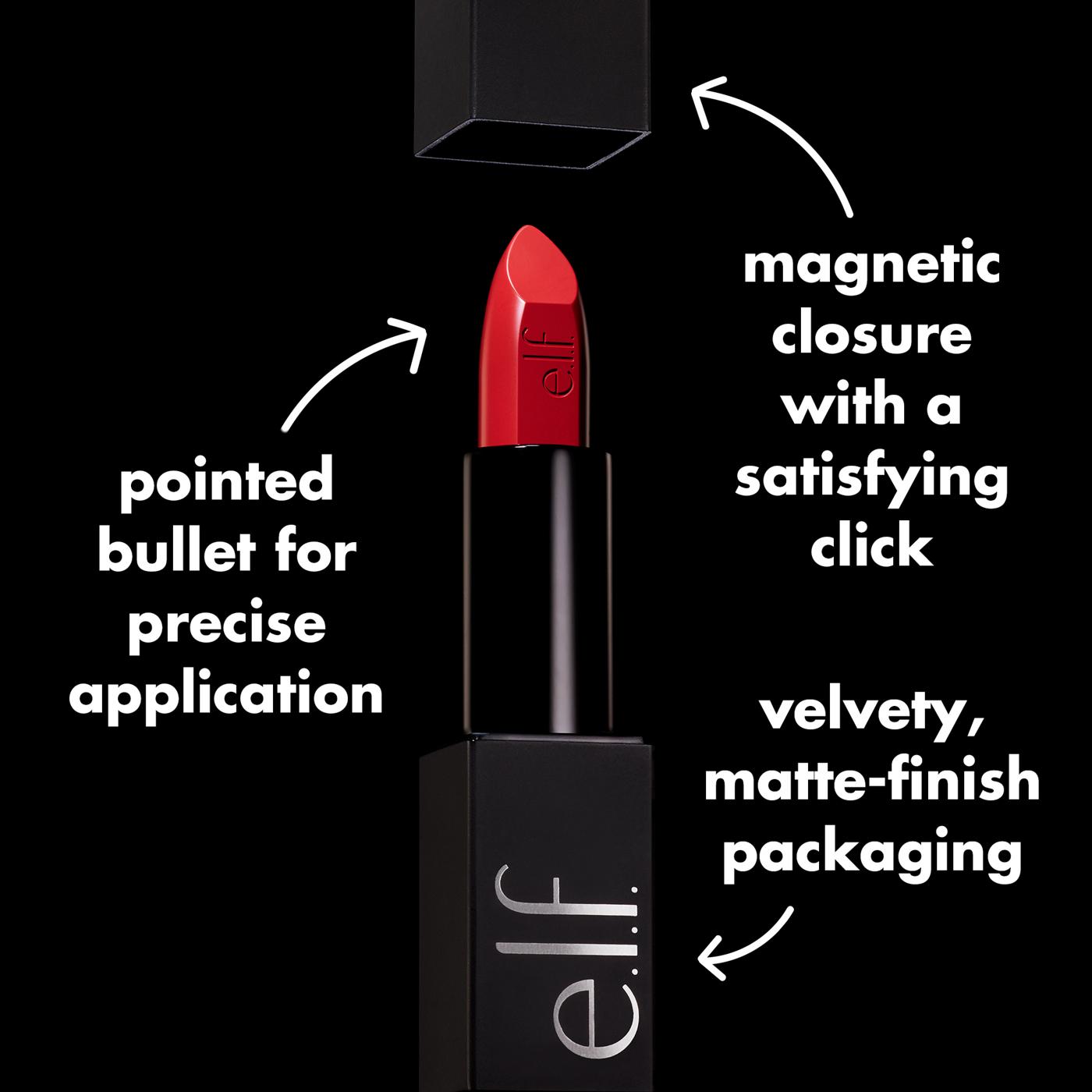 e.l.f. O-Face Satin Lipstick - Standing Ovation; image 8 of 10
