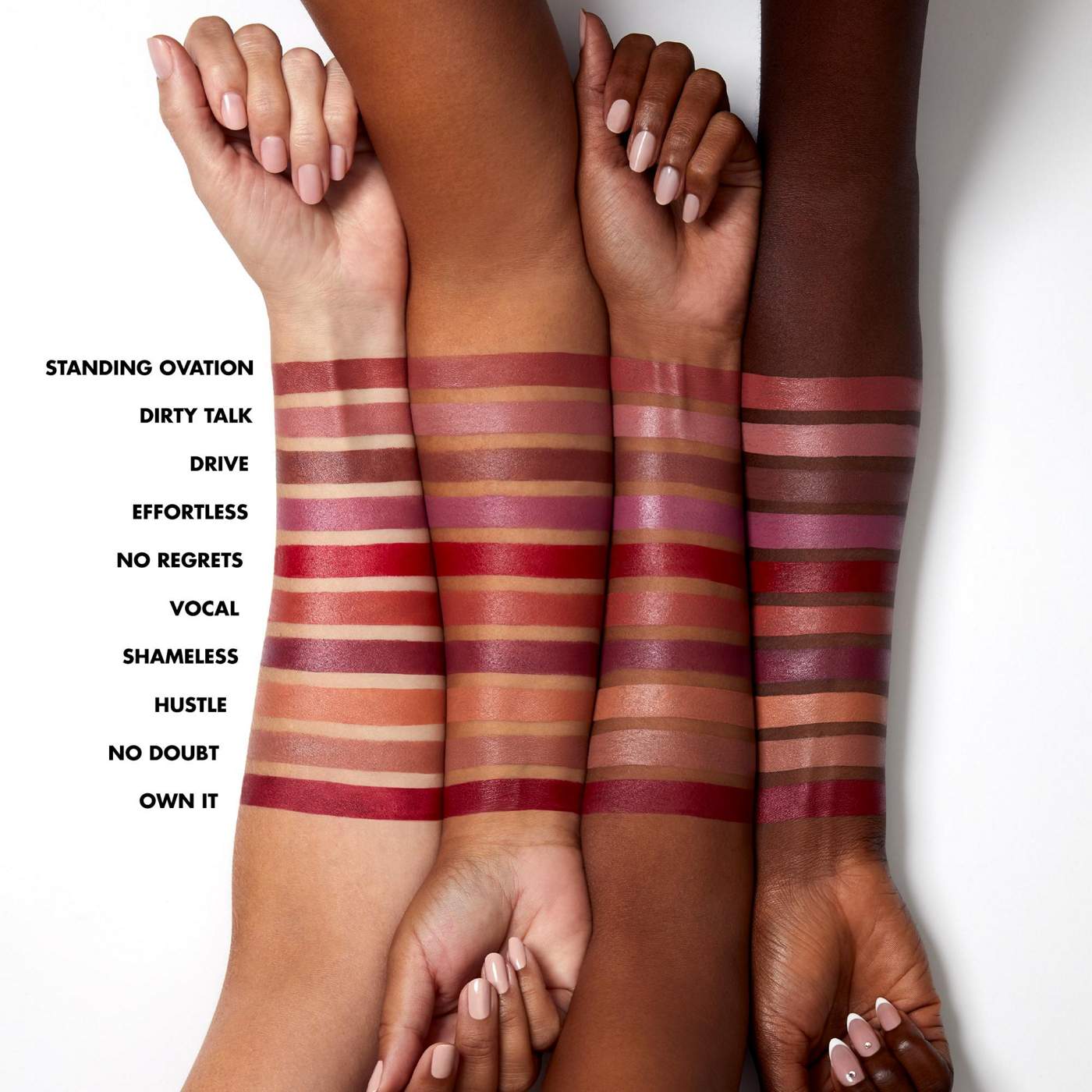 e.l.f. O-Face Satin Lipstick - Dirty Talk; image 8 of 10