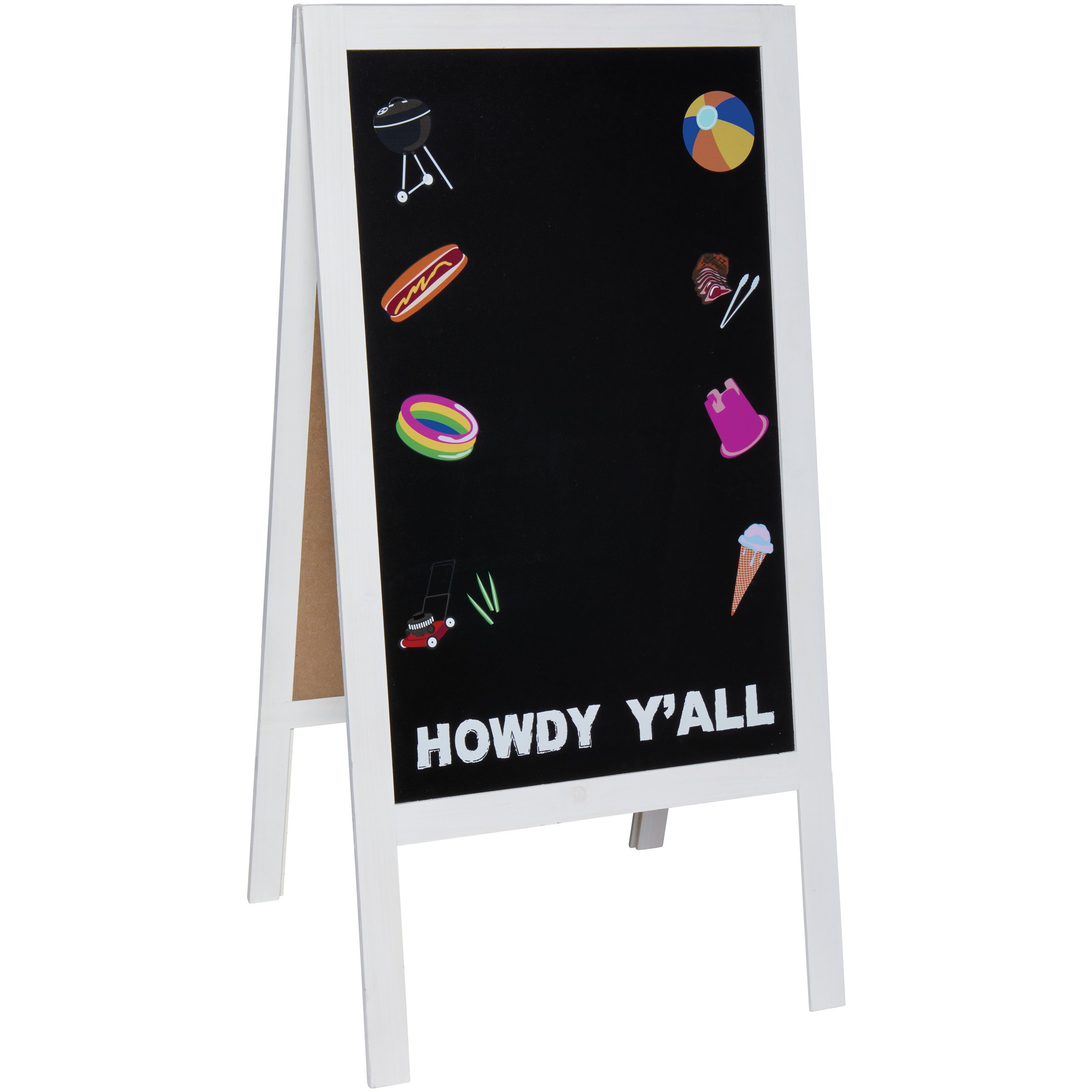 Destination Holiday Howdy Y'All Summer Chalkboard Menu Board - Shop ...