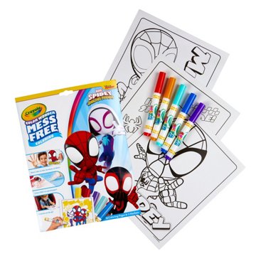 Crayola Color Wonder Mess Free Coloring Kit - Spidey & His Amazing Friends