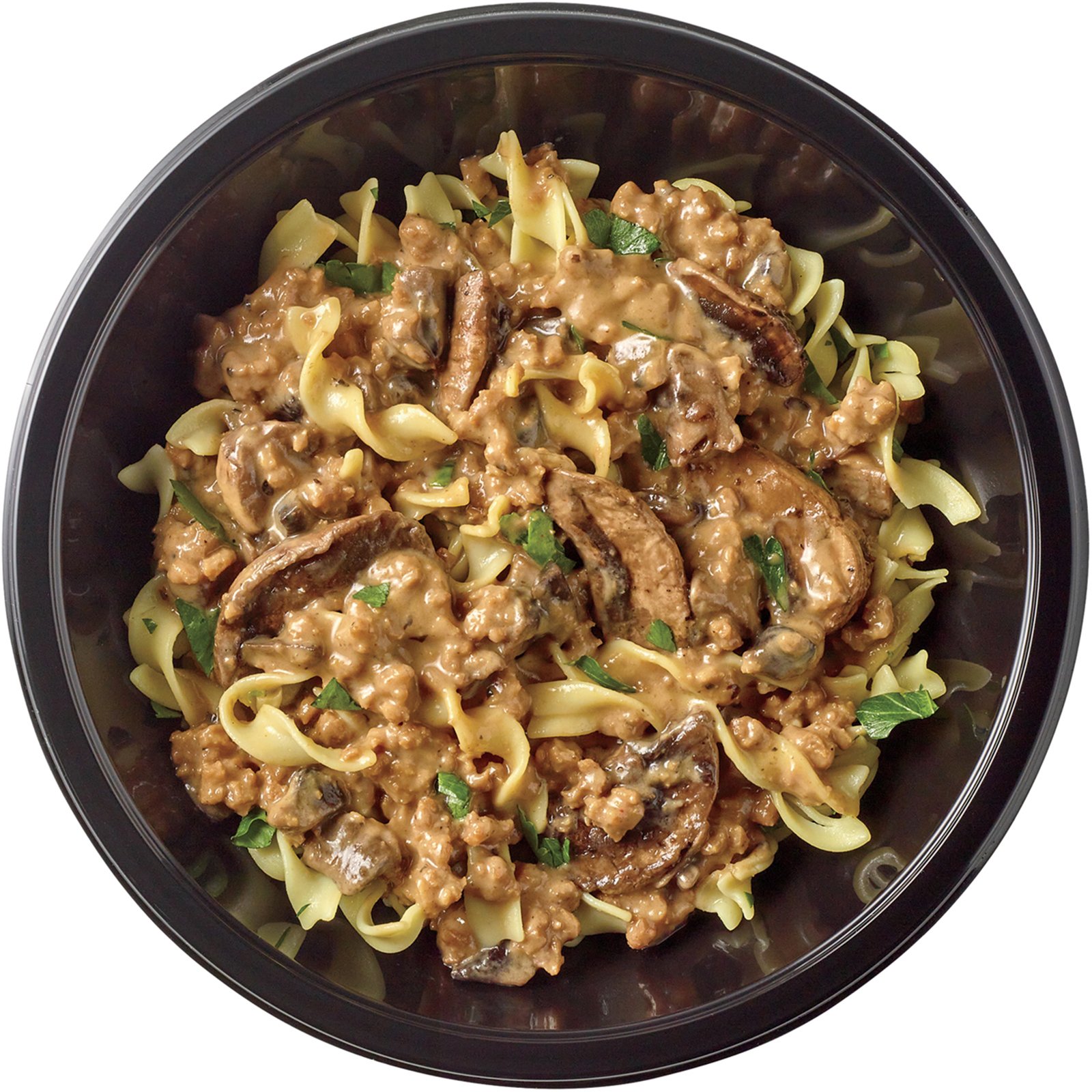 Meal Simple by HEB Mushroom Stroganoff with Plant Based Be'f Bowl