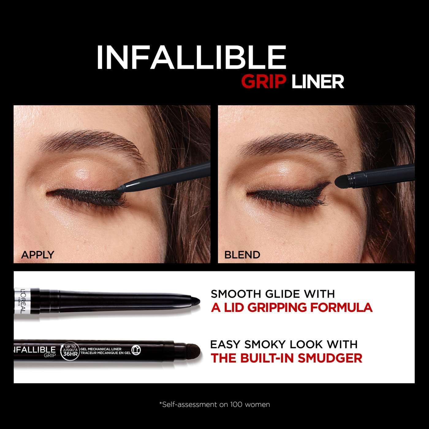 L'Oréal Paris Infallible Grip Mechanical Gel Eyeliner - Intense Black; image 5 of 7