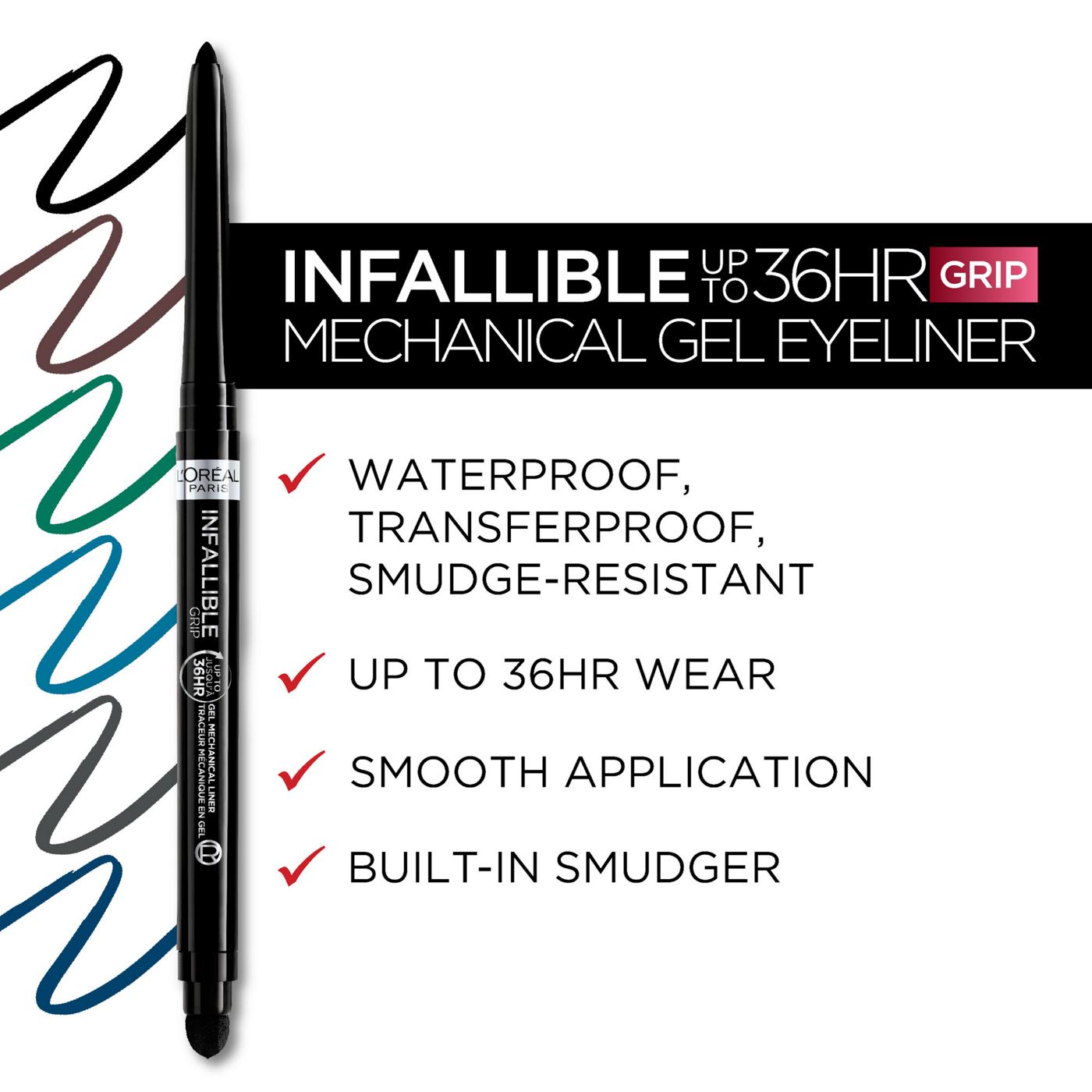 L'Oréal Paris Infallible Grip Mechanical Gel Eyeliner - Intense Black; image 4 of 4