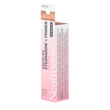 Neutrogena Sensitive Skin Eyeshadow + Primer - Rose Gold