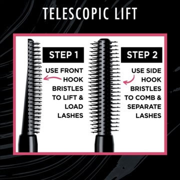 L'Oréal Paris Telescopic Instant Lift Washable Mascara - Black