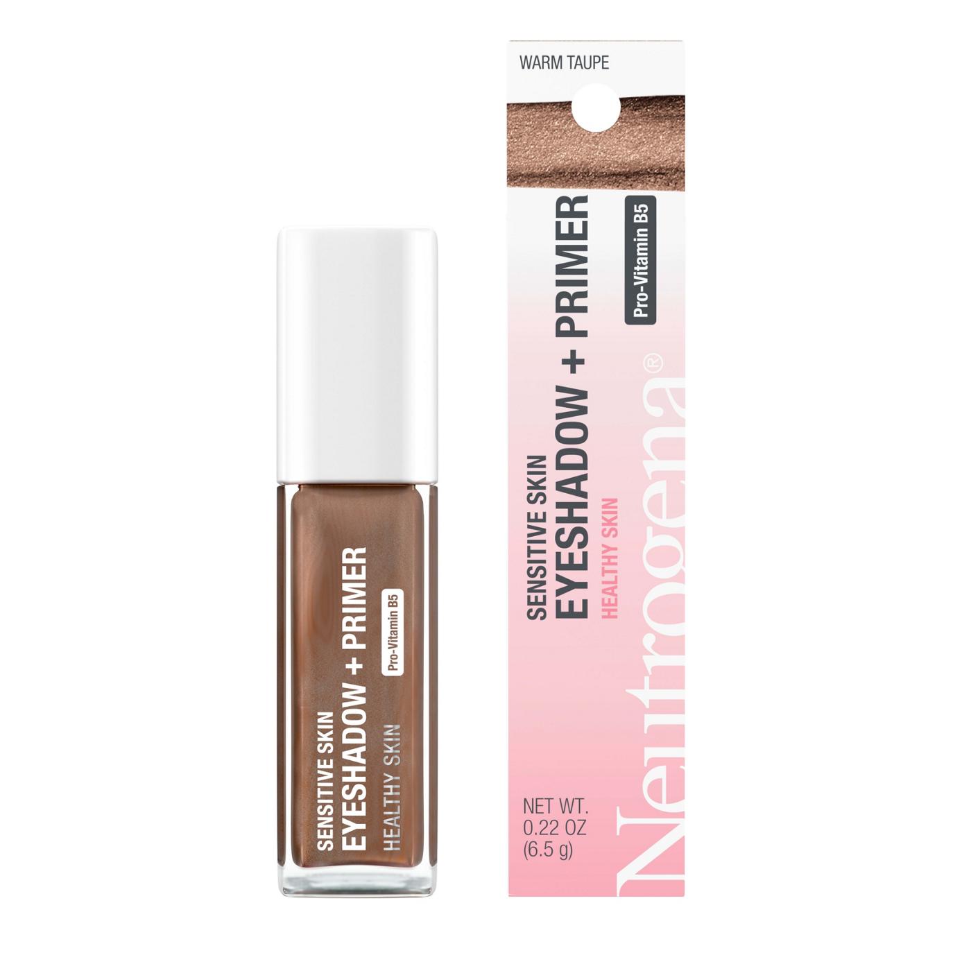 Neutrogena Sensitive Skin Eyeshadow + Primer - Warm Taupe; image 1 of 7